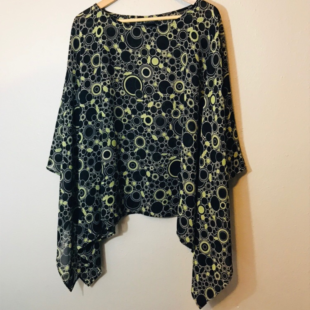 Kimono Style Blouse - 18 / 20 Lane Bryant Circles